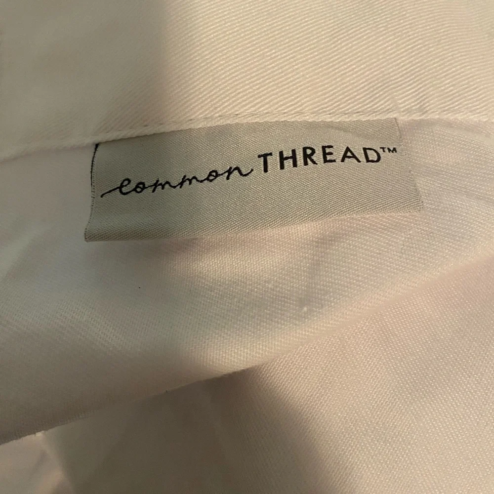 Common Thread Shower Curtain Floral Blue and White.